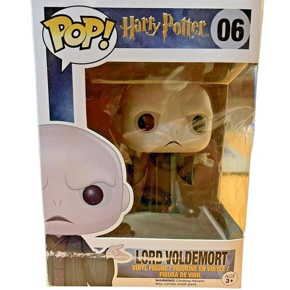Funko Pop! Vinyl Figure Harry Potter 06 Lord Voldemort Box has Wear FM 150620 - Picture 5 of 13